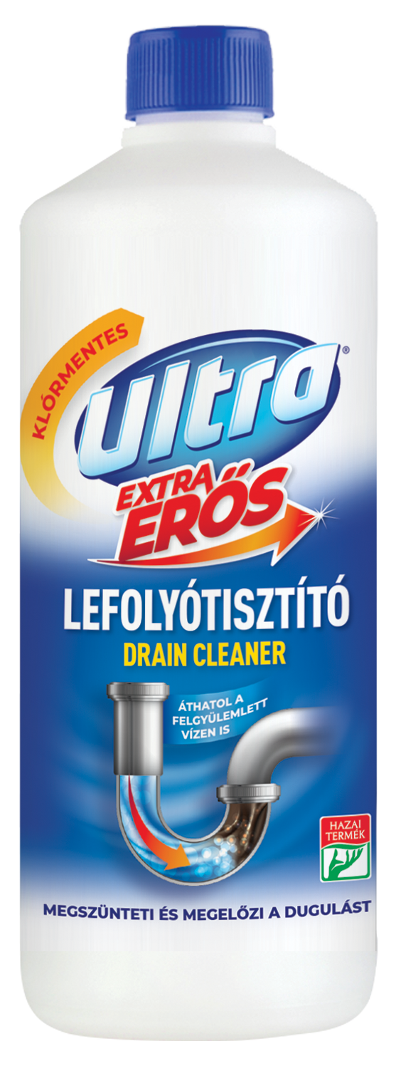 Ultra Extra Erős Lefolyótisztító 1 l