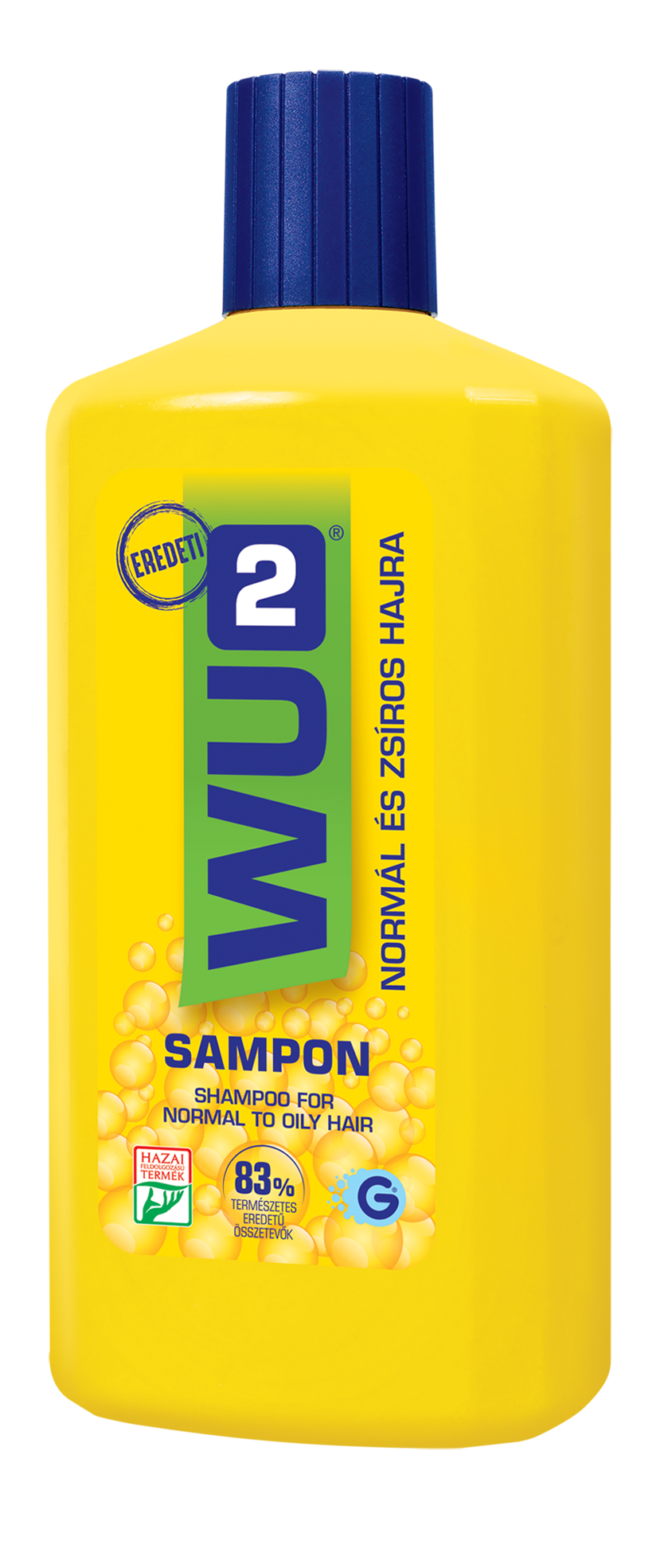 WU2 Sampon Normál & Zsíros Hajra